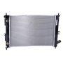 NISSENS 606476 Radiator w/Integrated Transmission Oil Cooler