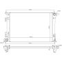 NISSENS 606675 Radiator