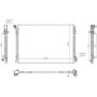 NISSENS 606704 Radiator