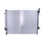 NISSENS 606746 Radiator w/Integrated Transmission Oil Cooler