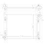 NISSENS 606766 Radiator