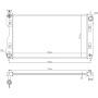 NISSENS 606844 Radiator