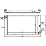 NISSENS 60762 Radiator