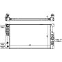 NISSENS 60836 Auxiliary Radiator