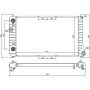 NISSENS 60917 Radiator