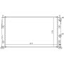 NISSENS 61003 Radiator