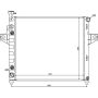 NISSENS 61009 Radiator