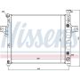 NISSENS 61023 Radiator