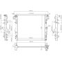 NISSENS 61037 Radiator