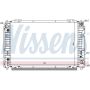 NISSENS 62004 Radiator w/Integrated Transmission Oil Cooler