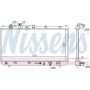 NISSENS 624041 Radiator w/Integrated Transmission Oil Cooler