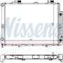 NISSENS 62666A Radiator w/Integrated Transmission Oil Cooler