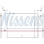 NISSENS 627024 Intercooler Heat Exchanger