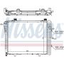 NISSENS 62712A Radiator w/Integrated Transmission Oil Cooler