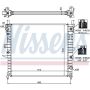 NISSENS 62788A Radiator w/Integrated Transmission Oil Cooler