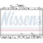 NISSENS 63313 Radiator w/Integrated Transmission Oil Cooler