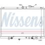 NISSENS 63346 Radiator w/Integrated Transmission Oil Cooler