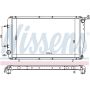 NISSENS 641111 Radiator w/Integrated Transmission Oil Cooler
