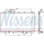 NISSENS 64205 Radiator w/Integrated Transmission Oil Cooler