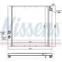 NISSENS 64327 Radiator