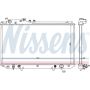 NISSENS 64658 Radiator w/Integrated Transmission Oil Cooler