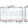 NISSENS 646836 Radiator w/Integrated Transmission Oil Cooler