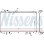 NISSENS 64762 Radiator w/Integrated Transmission Oil Cooler