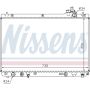 NISSENS 64766 Radiator w/Integrated Transmission Oil Cooler