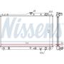 NISSENS 647721 Radiator w/Integrated Transmission Oil Cooler