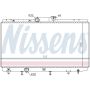 NISSENS 648321 Radiator