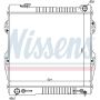NISSENS 64847 Radiator w/Integrated Transmission Oil Cooler