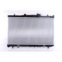 NISSENS 66649 Radiator w/Integrated Transmission Oil Cooler
