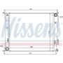 NISSENS 66742 Radiator