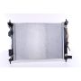 NISSENS 66757 Radiator w/Integrated Transmission Oil Cooler