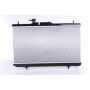 NISSENS 67023 Radiator w/Integrated Transmission Oil Cooler
