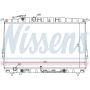 NISSENS 67028 Radiator w/Integrated Transmission Oil Cooler