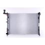 NISSENS 67076 Radiator w/Integrated Transmission Oil Cooler