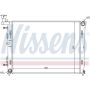 NISSENS 67076 Radiator w/Integrated Transmission Oil Cooler