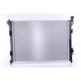 NISSENS 67076 Radiator w/Integrated Transmission Oil Cooler