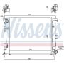NISSENS 675007 Radiator