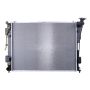 NISSENS 675012 Radiator w/Integrated Transmission Oil Cooler