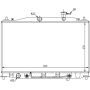 NISSENS 67503 Radiator
