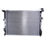 NISSENS 675045 Radiator w/Integrated Transmission Oil Cooler