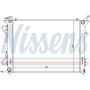 NISSENS 67508 Radiator w/Integrated Transmission Oil Cooler