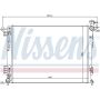 NISSENS 67514 Radiator w/Integrated Transmission Oil Cooler