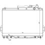 NISSENS 67527 Radiator