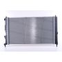 NISSENS 68003A Radiator w/Integrated Transmission Oil Cooler