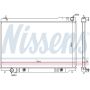 NISSENS 68118 Radiator w/Integrated Transmission Oil Cooler