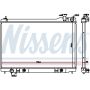NISSENS 68119 Radiator w/Integrated Transmission Oil Cooler