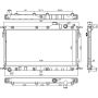 NISSENS 68559 Radiator